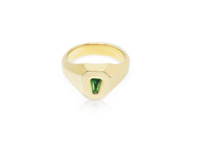 Load image into Gallery viewer, Tsavorite signet