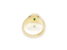 Load image into Gallery viewer, Tsavorite signet