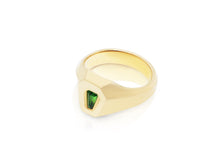 Load image into Gallery viewer, Tsavorite signet
