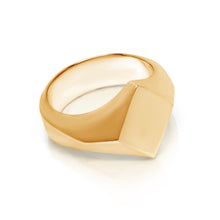 Load image into Gallery viewer, Diamond Top Signet