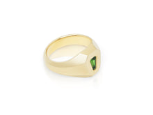 Load image into Gallery viewer, Tsavorite signet